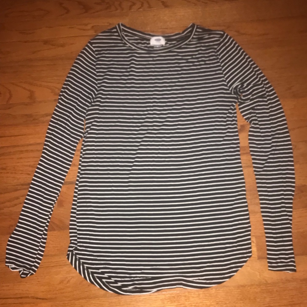 Striped long sleeve shirt